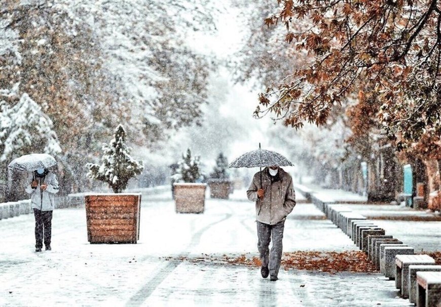 بارش شدید برف و باران در این استان‌ها