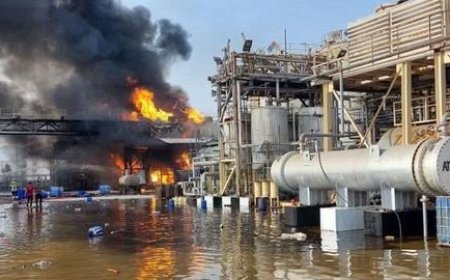 انفجار در پالایش نفت بندرعباس