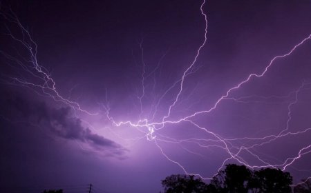 ببینید| رعد و برق وحشتناک در چین