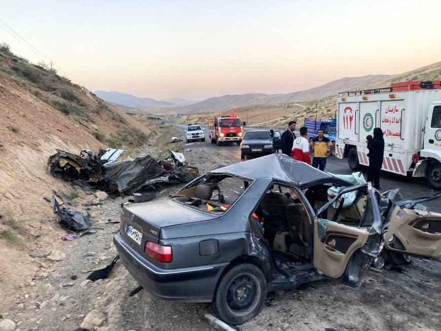جیغ لاستیک در گوش جاده