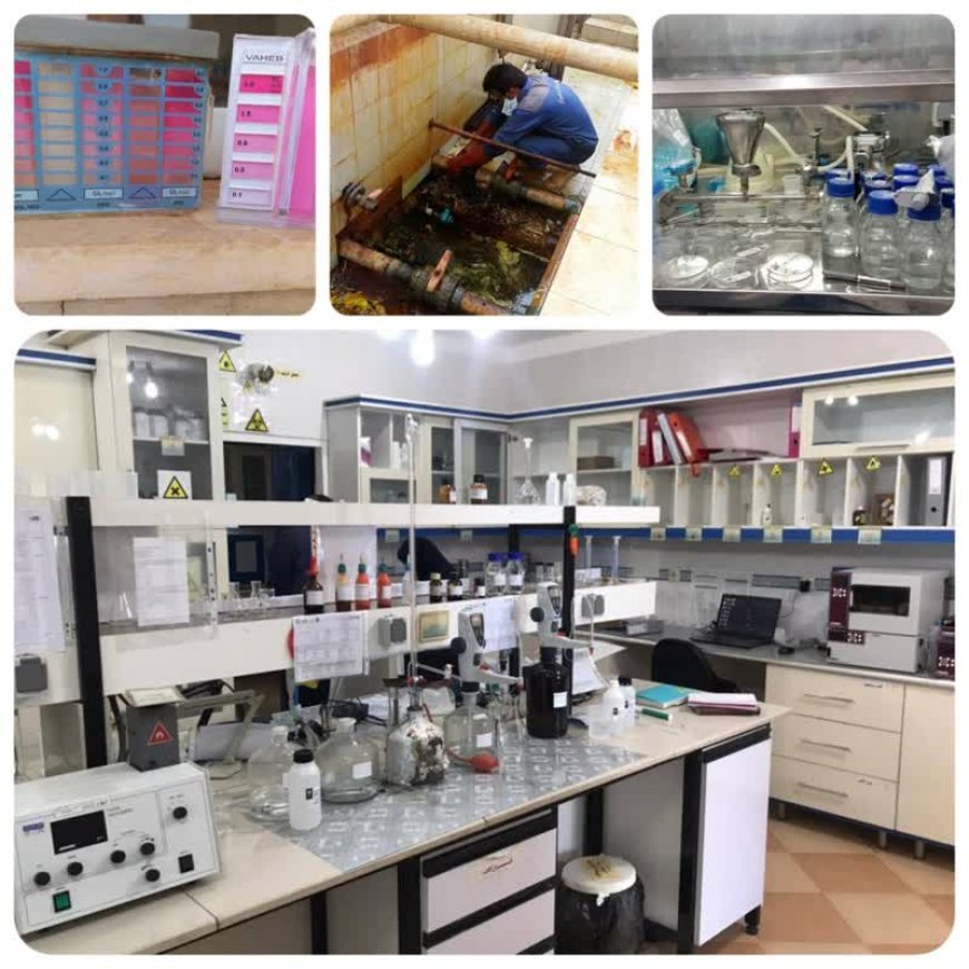 افزون بر ۶ هزار و ۸۰۰ آزمون کیفیت آب در تصفیه خانه آب حضرت ابیطالب(ع)
