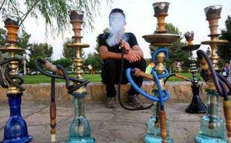 غلیان آسیب با قلیان های سطح شهر