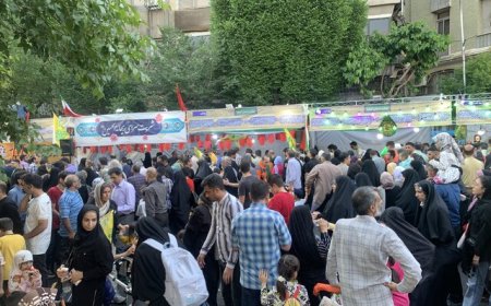 حضور پرشور مردم پایتخت در جشن بزرگ امام رضایی‌ها