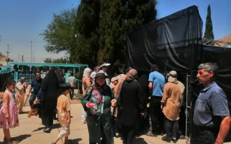 برپایی موکب عزاداری  در اماکن تاریخی و فرهنگی فارس
