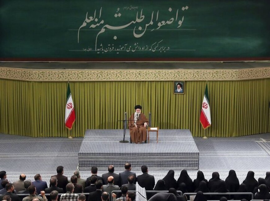 رهبر معظم انقلاب: تشکر از معلم برای توجه دادن افکار عمومی به اهمیت معلم است
