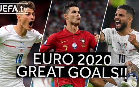 ببینید| مجموعه‌ای از بهترین گل‌های یورو 2020