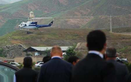 تصویر درون بالگرد رئیس‌جمهور دقایقی قبل از سقوط
