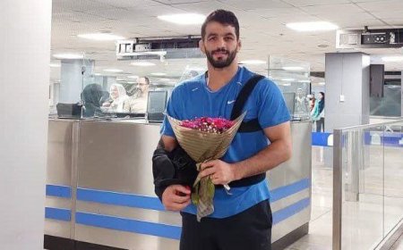 حسن یزدانی پس از عمل جراحی به ایران بازگشت