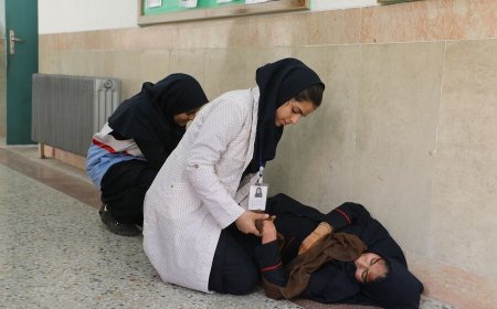 سقوط دانش‌آموز تبریزی از طبقه چهارم مدرسه