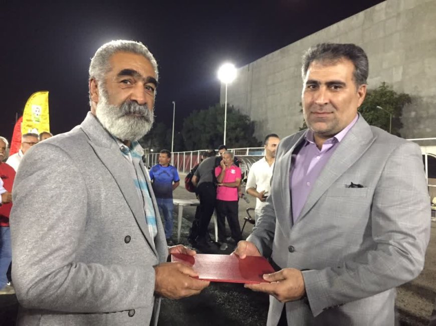 گزارش تصویری ، قهرمان مسابقات فوتبال  پیشکسوتان بالای ۴۰ سال شیراز