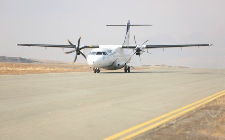 فرود پرواز گوانجو در فرودگاه کرمان