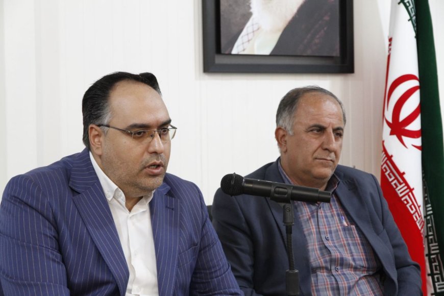 گزارش تصویری : نشست خبری محمد امین معاون عمرانی شهرداری شیراز