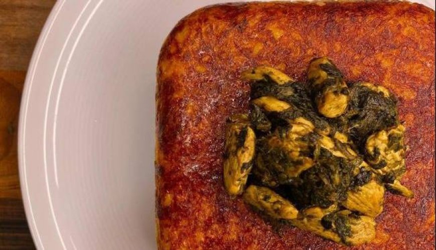 طرز تهیه ته‌چین به سبک مازنی‌ها
