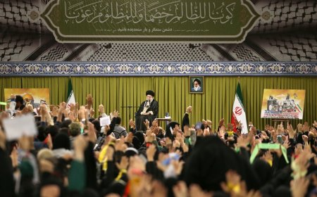 رهبر انقلاب:آمریکا و رژیم صهیونیستی قطعاً پاسخ دندان شکن دریافت خواهند کرد