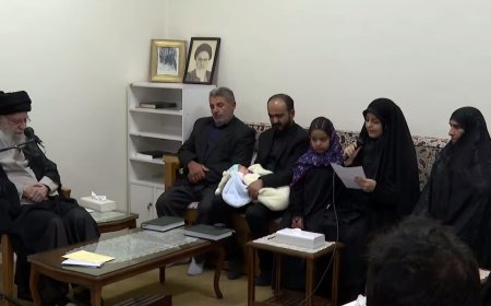ببینید| سخنان همسر شهید جهاندیده در دیدار با رهبر انقلاب