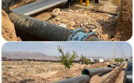 اجرای ۸۱ کیلومتر اصلاح و توسعه شبکه و خط انتقال آب در شیراز و صدرا