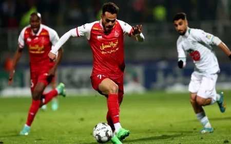 زمان دقیق بازی پرسپولیس و الریان