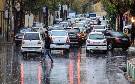 باران، تردد را گره زد