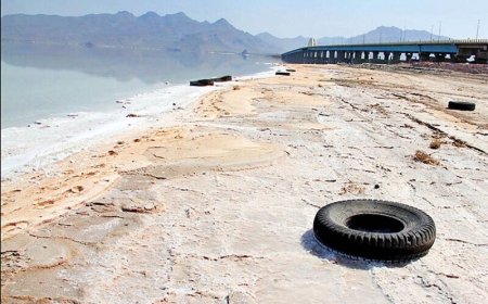 تصویر تلخ ناسا از دریاچه ارومیه
