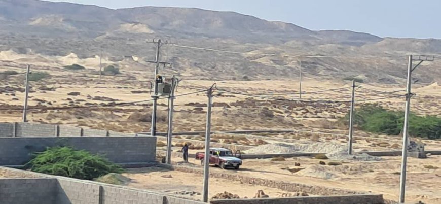 هنگام خدمت با آغاز پروژه های اصلاح و توسعه شبکه برق در جزیره گردشگری هنگام