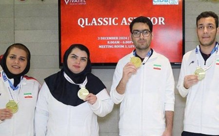 کسب اولین طلای ایران در بازی‌های آسیایی ناشنوایان