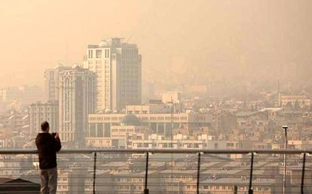شاخص آلودگی هوای تهران؛ ۱۸ آذر