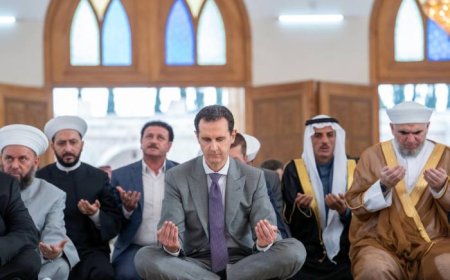 اولین نماز صبح بعد از سقوط بشار اسد