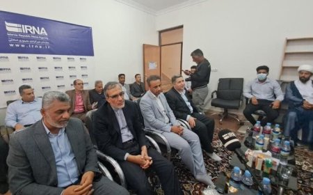 جابری انصاری: افتتاح دفتر نمایندگی ایرنا در بوموسی تبیین پیام دوستی به همسایگان است
