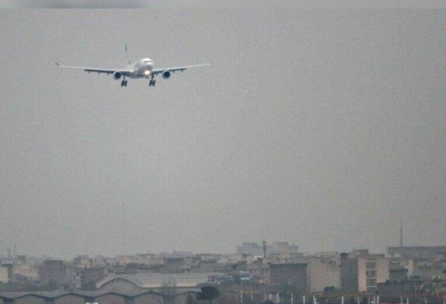 گرد و خاک پروازهای فرودگاه بندرعباس را به تاخیر انداخت