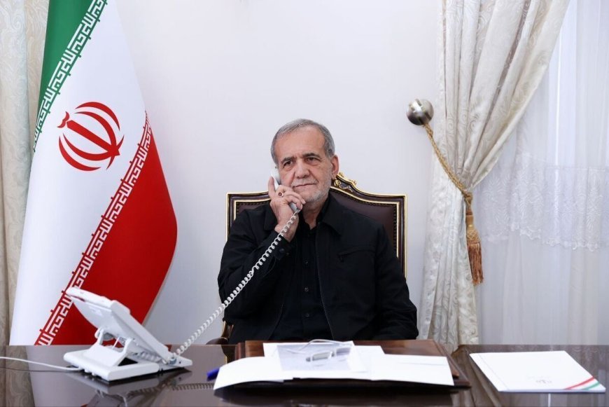 دعوت پزشکیان از علی‌اف برای سفر به تهران