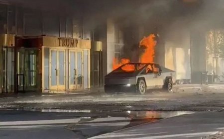 نیت عامل انفجار خودروی سایبر تراک مقابل هتل ترامپ مشخص شد