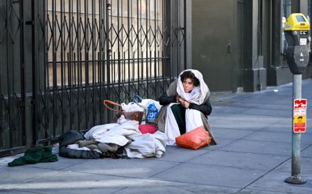 گزارش تصویری خبرگزاری فرانسه از بی خانمان ها در سانفرانسیسکو امریکا