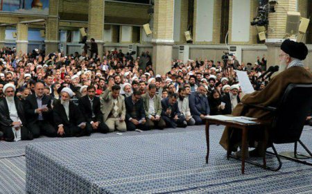 مردم قم به دیدار رهبر انقلاب می‌روند