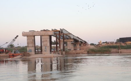 پیشرفت فیزیکی بیش از ۸۳ درصدی ساخت پل عنافچه در باوی