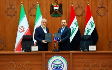 یادداشت تفاهم همکاری شهرداری‌های شیراز و بغداد امضا شد