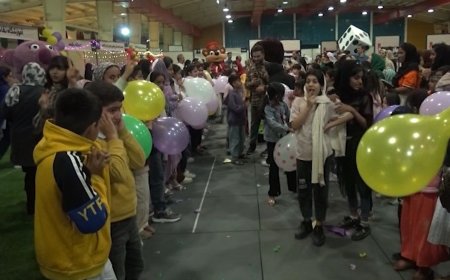 برگزاری جشنواره خانوادگی بازیما در قشم