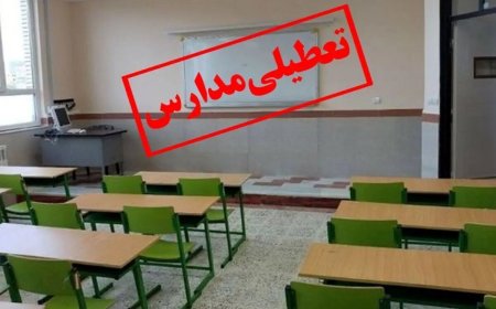 تعطیلی مدارس دولتی مقطع ابتدایی گناوه