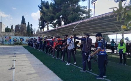 مسابقات تیراندازی با کمان در فارس برگزار شد