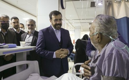 بازدید سرزده استاندار فارس از بیمارستان شهید بهشتی شیراز