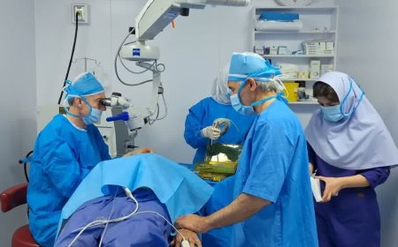 ۷۷ عمل جراحی آب مروارید چشم رایگان در دزفول انجام شد