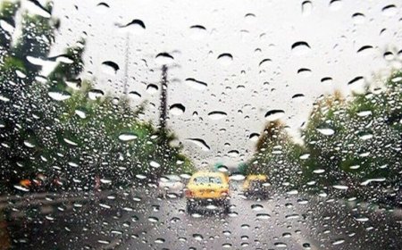 میزان بارش باران در ایستگاه های هواشناسی استان فارس تا ساعت ۶.۳۰