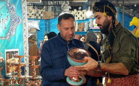 ببینید| نهمین جشنواره ملی اقوام ایرانی و نمایشگاه سوغات و صنایع دستی در اهواز