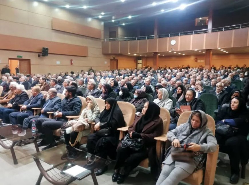 همایش بزرگ بازنشستگان و کهنه‌سربازان در شیراز برگزار شد