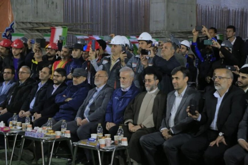 تونل خط سه مترو شیراز حفاری شد