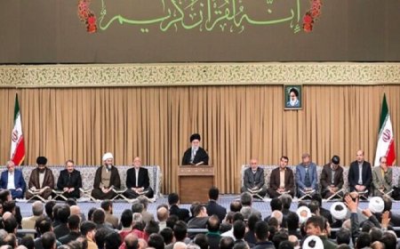 رهبر انقلاب: جزو کشورهایی هستیم که با یک جبهه‌ وسیعی از قدرت‌مداران مواجه‌ایم