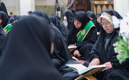 خانه تکانی دلها برای بهار رمضان در حرم شاهچراغ (ع) شیراز