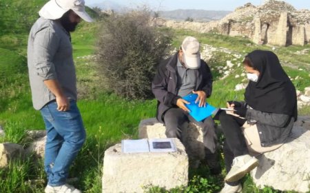 فصل جدید کاوش باستان‌شناسی در کاخ والرین شهر بیشاپور آغاز شد
