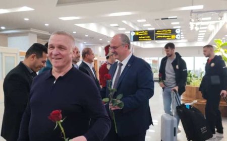 بلاروس به شیراز رسید، تیم ملی هندبال ایران در آستانه رقابت های بین المللی