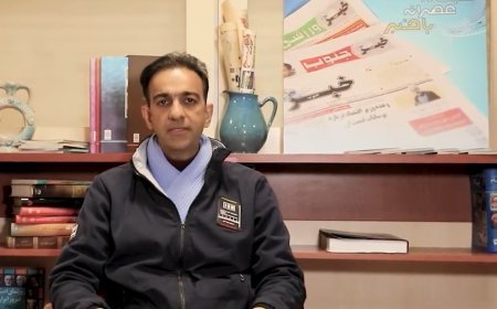 فیلم| طنین آواز "پوریا منتظر" در حافظیه