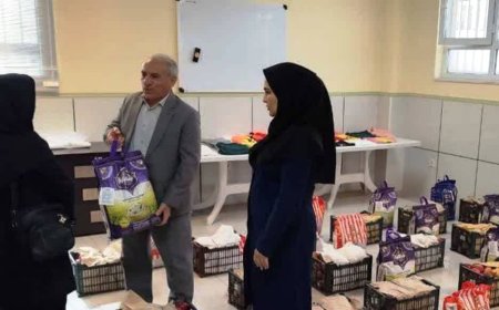 توزیع نوروزی ۱۲۵ بسته معیشتی و واریز یک نوبت مستمری فوق العاده یه حساب خانواده های نیازمند زندانیان شیراز